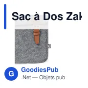 Sac à Dos Zakian - Miniature 5