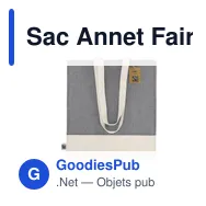 Sac Annet Fairtrade - Miniature 2