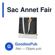 Sac Annet Fairtrade - Miniature 4