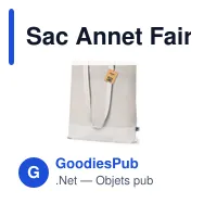 Sac Annet Fairtrade - Miniature 5