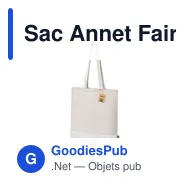 Sac Annet Fairtrade - Miniature 7