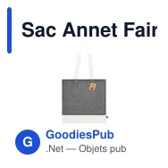 Sac Annet Fairtrade - Miniature 8