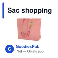 Sac shopping personnalisable en coton recyclé avec logo - Sac Arpel - Miniature 12