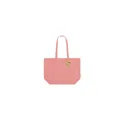 Variante rouge - Sac shopping personnalisable en coton recyclé avec logo - Sac Arpel