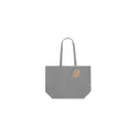 Variante noir - Sac shopping personnalisable en coton recyclé avec logo - Sac Arpel