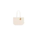 Variante naturel - Sac shopping personnalisable en coton recyclé avec logo - Sac Arpel