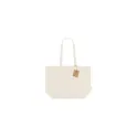 Variante naturel - Sac shopping personnalisable en coton recyclé avec logo - Sac Arpel