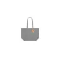 Variante noir - Sac shopping personnalisable en coton recyclé avec logo - Sac Arpel
