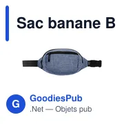 Sac banane personnalisable B'RIGHT RPET avec logo - Kian - Miniature 6