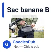 Sac banane personnalisable B'RIGHT RPET avec logo - Kian - Miniature 7