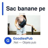 Sac banane personnalisable B'RIGHT RPET avec logo | Roudeline - Miniature 6