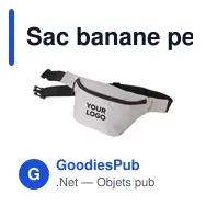 Sac banane personnalisable en polyester avec logo - Leonardo - Miniature 8