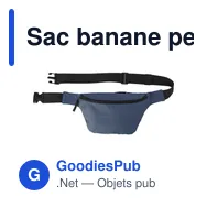 Sac banane personnalisable en polyester avec logo - Leonardo - Miniature 9