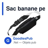 Sac banane personnalisable Karolina avec logo - Imperméable et pratique - Miniature 4
