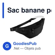Sac banane | Jane - Miniature 1