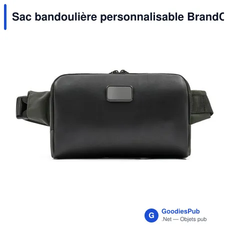 Sac bandoulière personnalisable BrandCharger Edge avec logo