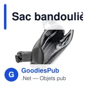 Sac bandoulière BrandCharger Edge - Miniature 3