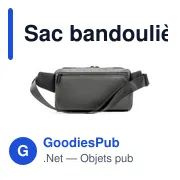 Sac bandoulière BrandCharger Edge - Miniature 4
