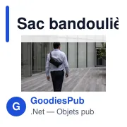 Sac bandoulière BrandCharger Edge - Miniature 5