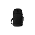 Variante noir - Sac bandoulière personnalisable en polyester avec logo - Brandon