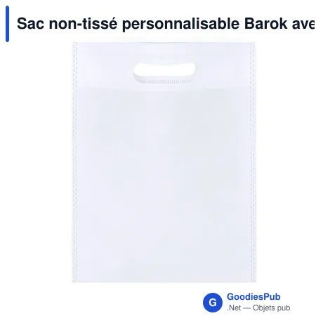Sac non-tissé personnalisable Barok avec logo - Accessoire B2B