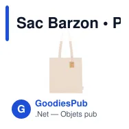 Sac Barzon - Miniature 2