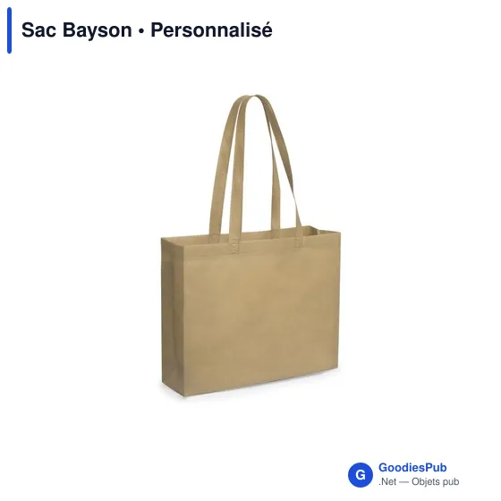 Tote bag personnalisable avec logo pour entreprises - Image 2