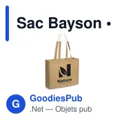 Tote bag personnalisable avec logo pour entreprises - Miniature 3