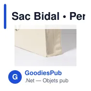 Sac Bidal - Miniature 3