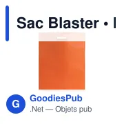 Sac Blaster - Miniature 1