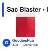 Sac Blaster - Miniature 5