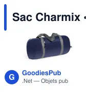 Sac Charmix - Miniature 3