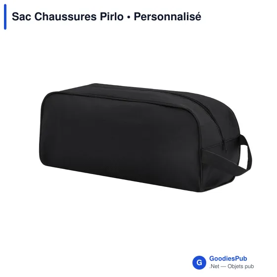 Sac à chaussures personnalisable avec logo - Sac Chaussures Pirlo - Image 2