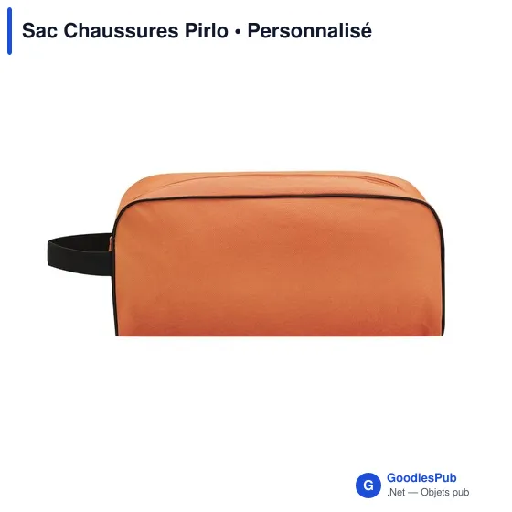 Sac à chaussures personnalisable avec logo - Sac Chaussures Pirlo - Image 11