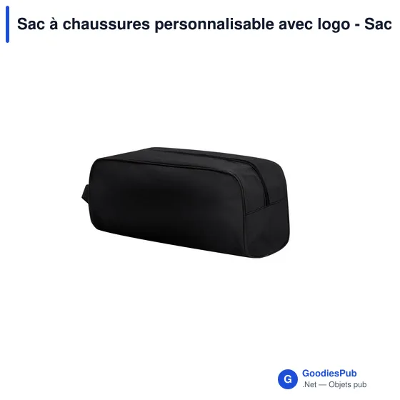 Sac à chaussures personnalisable avec logo - Sac Chaussures Pirlo - Image 3