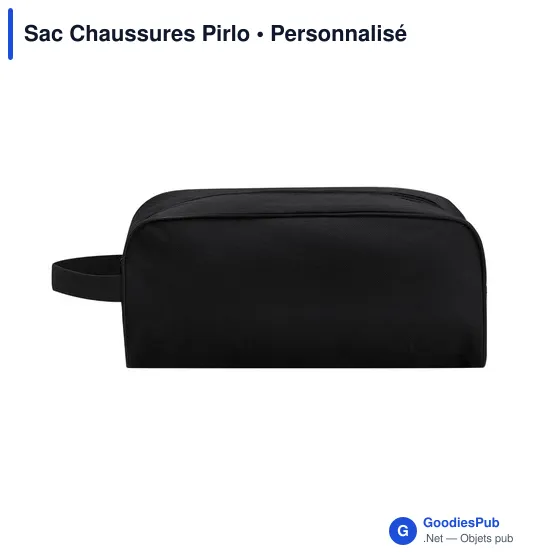 Sac à chaussures personnalisable avec logo - Sac Chaussures Pirlo - Image 6