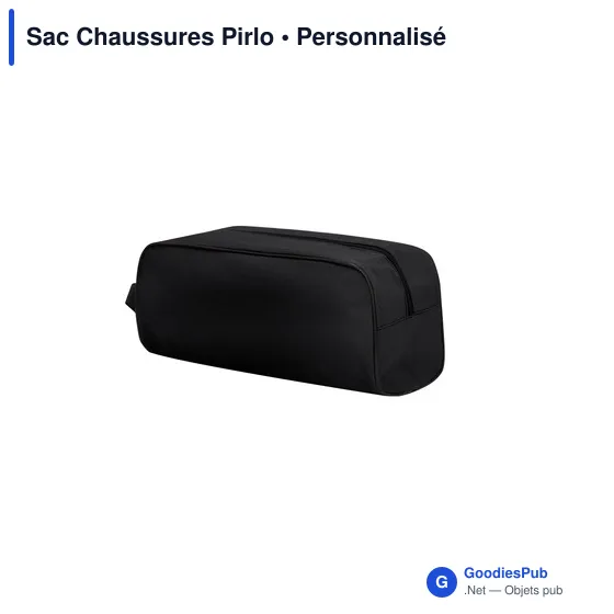 Sac à chaussures personnalisable avec logo - Sac Chaussures Pirlo - Image 8