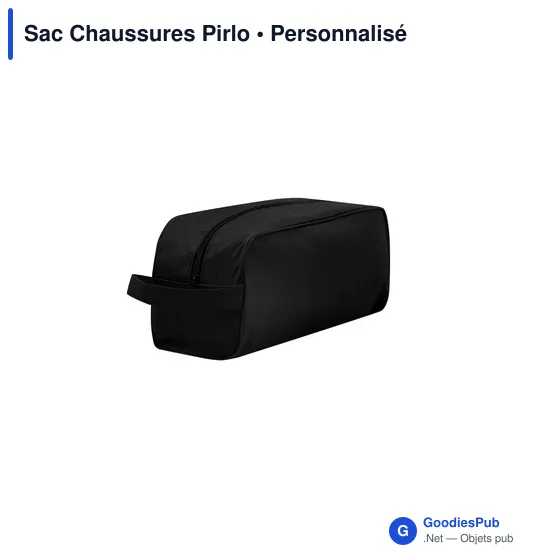 Sac à chaussures personnalisable avec logo - Sac Chaussures Pirlo - Image 9