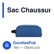 Sac Chaussures Tornon - Miniature 1