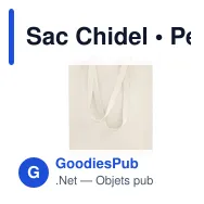 Sac Chidel - Miniature 1