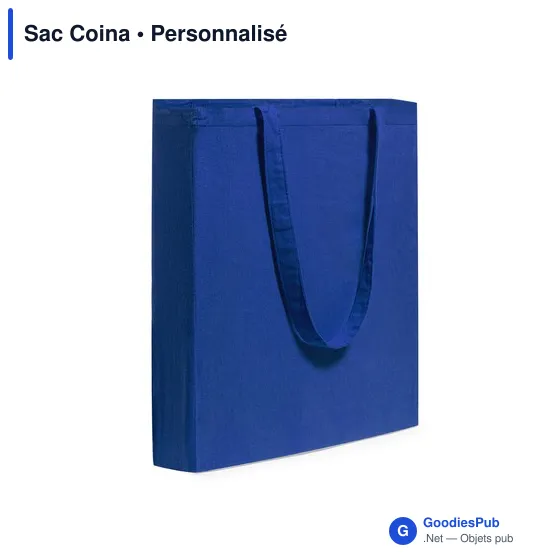 Sac shopping personnalisable Coina avec logo - Rouge - Image 7
