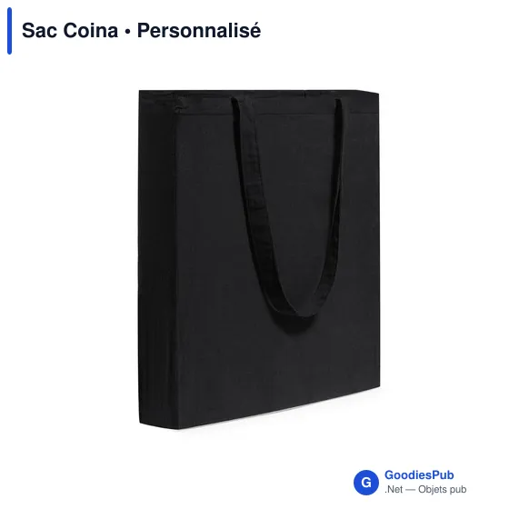 Sac shopping personnalisable Coina avec logo - Rouge - Image 10
