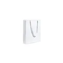 Variante blanc - Sac shopping personnalisable Coina avec logo - Rouge