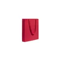 Variante rouge - Sac shopping personnalisable Coina avec logo - Rouge