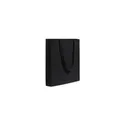 Variante noir - Sac shopping personnalisable Coina avec logo - Rouge