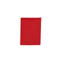 Variante Rouge - Sac de courses personnalisable en coton OEKO-TEX® 30x40 cm avec logo - Couleurs