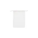 Variante Blanc - Sac de courses personnalisable en coton OEKO-TEX® 30x40 cm avec logo - Couleurs