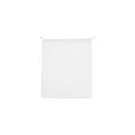 Variante Blanc - Sac de courses personnalisable en coton OEKO-TEX® 40x45 cm avec logo - Grand format