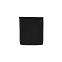 Variante Noir - Sac de courses personnalisable en coton OEKO-TEX® 40x45 cm avec logo - Grand format