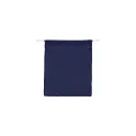 Variante Bleu foncé - Sac de courses personnalisable en coton OEKO-TEX® 40x45 cm avec logo - Grand format